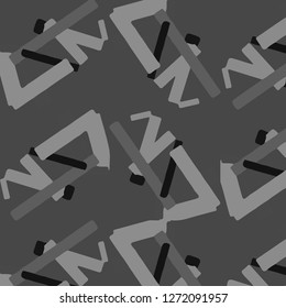 Abstract vector monochrome background. Halftone illustration pattern