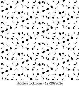 Abstract vector monochrome background. Halftone illustration pattern