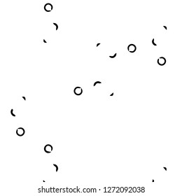 Abstract vector monochrome background. Halftone illustration pattern
