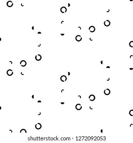Abstract vector monochrome background. Halftone illustration pattern
