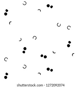 Abstract vector monochrome background. Halftone illustration pattern