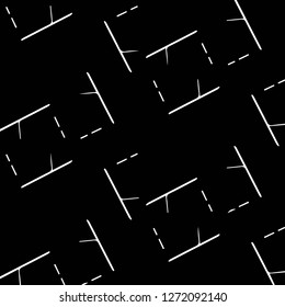 Abstract vector monochrome background. Halftone illustration pattern