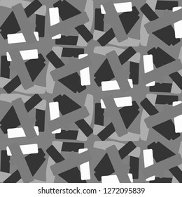 Abstract vector monochrome background. Halftone illustration pattern