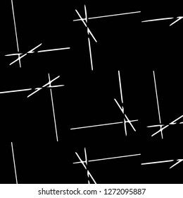 Abstract vector monochrome background. Halftone illustration pattern