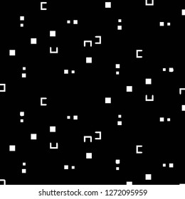 Abstract vector monochrome background. Halftone illustration pattern