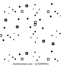 Abstract vector monochrome background. Halftone illustration pattern
