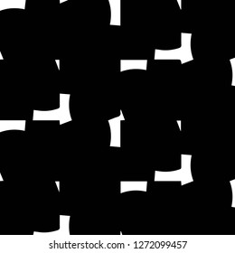 Abstract vector monochrome background. Halftone illustration pattern