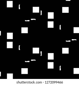 Abstract vector monochrome background. Halftone illustration pattern