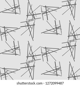 Abstract vector monochrome background. Halftone illustration pattern