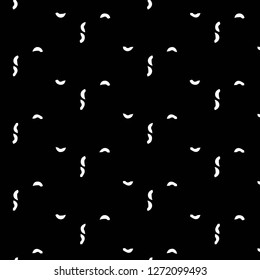 Abstract vector monochrome background. Halftone illustration pattern