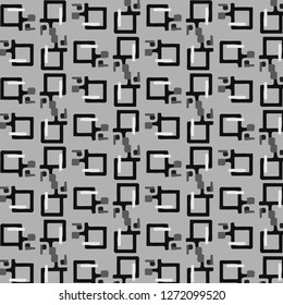 Abstract vector monochrome background. Halftone illustration pattern