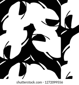 Abstract vector monochrome background. Halftone illustration pattern