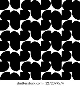 Abstract vector monochrome background. Halftone illustration pattern