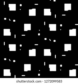 Abstract vector monochrome background. Halftone illustration pattern
