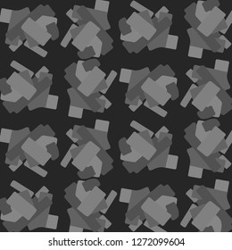 Abstract vector monochrome background. Halftone illustration pattern