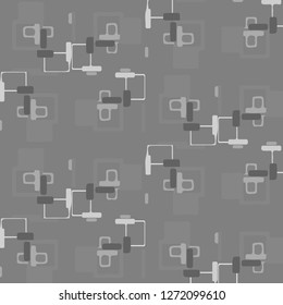 Abstract vector monochrome background. Halftone illustration pattern