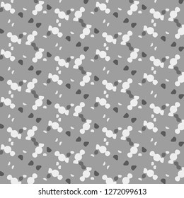 Abstract vector monochrome background. Halftone illustration pattern