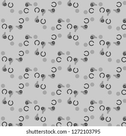 Abstract vector monochrome background. Halftone illustration pattern
