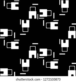 Abstract vector monochrome background. Halftone illustration pattern