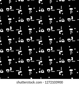Abstract vector monochrome background. Halftone illustration pattern