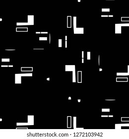 Abstract vector monochrome background. Halftone illustration pattern