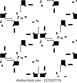 Abstract vector monochrome background. Halftone illustration pattern