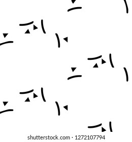 Abstract vector monochrome background. Halftone illustration pattern