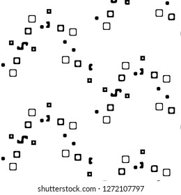 Abstract vector monochrome background. Halftone illustration pattern