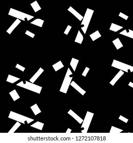 Abstract vector monochrome background. Halftone illustration pattern