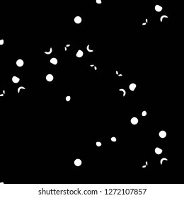 Abstract vector monochrome background. Halftone illustration pattern