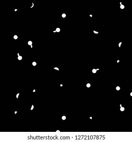 Abstract vector monochrome background. Halftone illustration pattern
