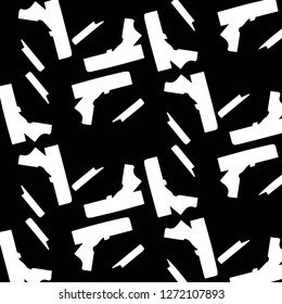 Abstract vector monochrome background. Halftone illustration pattern
