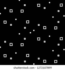 Abstract vector monochrome background. Halftone illustration pattern