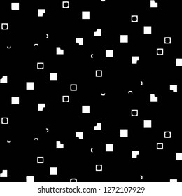 Abstract vector monochrome background. Halftone illustration pattern