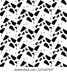 Abstract vector monochrome background. Halftone illustration pattern