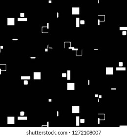 Abstract vector monochrome background. Halftone illustration pattern