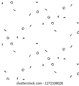 Abstract vector monochrome background. Halftone illustration pattern