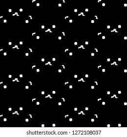 Abstract vector monochrome background. Halftone illustration pattern
