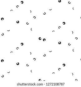 Abstract vector monochrome background. Halftone illustration pattern