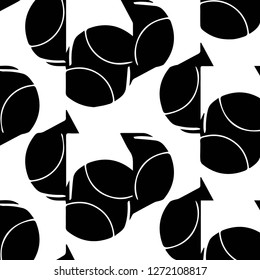 Abstract vector monochrome background. Halftone illustration pattern