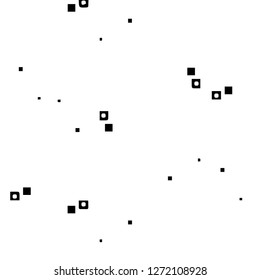 Abstract vector monochrome background. Halftone illustration pattern