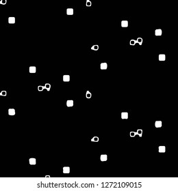 Abstract vector monochrome background. Halftone illustration pattern