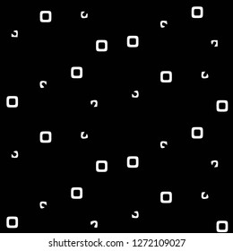 Abstract vector monochrome background. Halftone illustration pattern