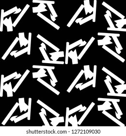 Abstract vector monochrome background. Halftone illustration pattern
