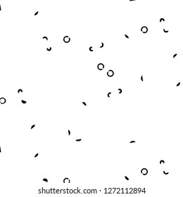Abstract vector monochrome background. Halftone illustration pattern