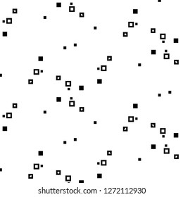 Abstract vector monochrome background. Halftone illustration pattern
