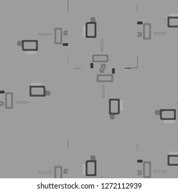 Abstract vector monochrome background. Halftone illustration pattern