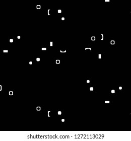 Abstract vector monochrome background. Halftone illustration pattern