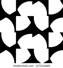 Abstract vector monochrome background. Halftone illustration pattern
