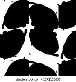Abstract vector monochrome background. Halftone illustration pattern